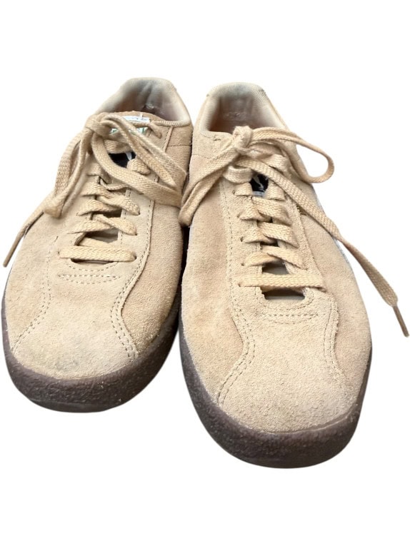 PUMA SNEAKERS DELPHIN STILE VINTAGE CON LOGO ARANCIONE BEIGE UNISEX 38,5