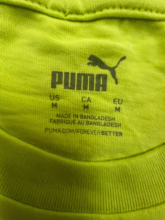 PUMA T-SHIRT CASUAL GRAPHIC ΛΟΓΟΤΥΠΟ ΛΑΧΑΝΙ ΑΝΔΡΙΚΟ M
