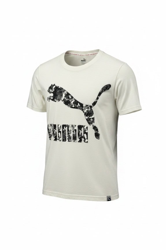 PUMA T SHIRT GRAPHIC OFF WHITE UOMO PRE OWNED