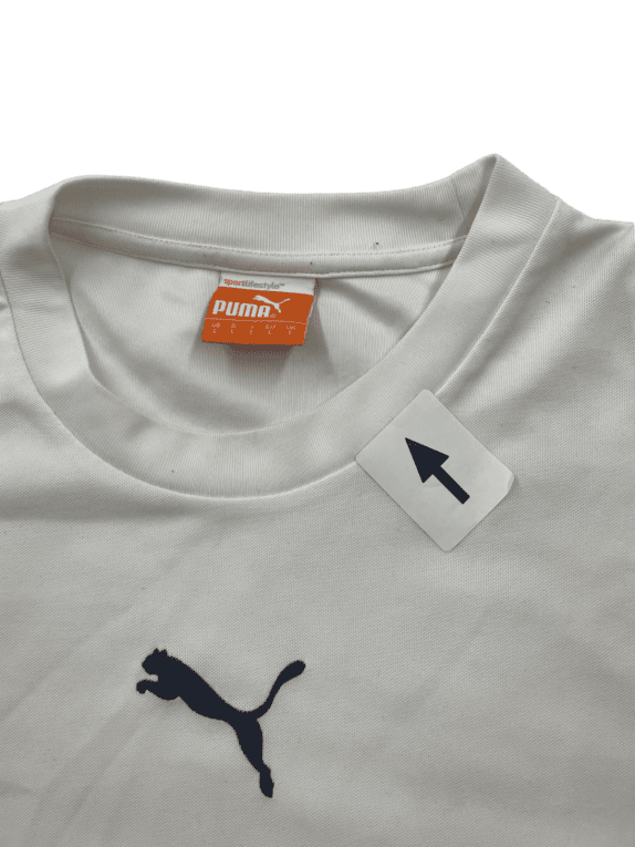 PUMA T SHIRT MINIMAL ΛΕΥΚΟ ΑΝΤΡΙΚΟ PRE OWNED L