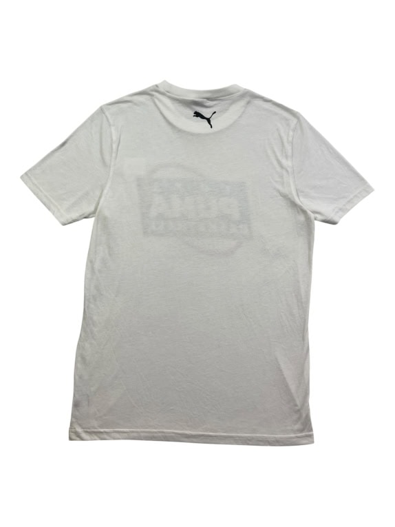 PUMA T-SHIRT VINTAGE BASKETBALL ΛΟΓΟΤΥΠΟ 1973 ΛΕΥΚΟ ΑΝΔΡΙΚΟ M