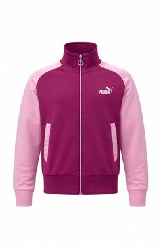 PUMA ZIP HOODIE SPORTY PINK WOMEN PRE OWNED 2 AGE