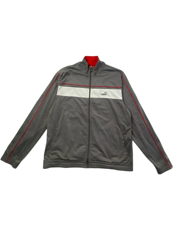 PUMA ΖΑΚΕΤΑ ΦΟΡΜΑΣ SPORTSWEAR ΓΚΡΙ ΑΝΤΡΙΚΟ PRE OWNED XL