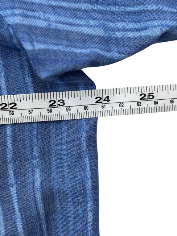PURITAN ΠΟΥΚΑΜΙΣΟ TROPICAL ΜΠΛΕ ΑΝΤΡΙΚΟ PRE OWNED L