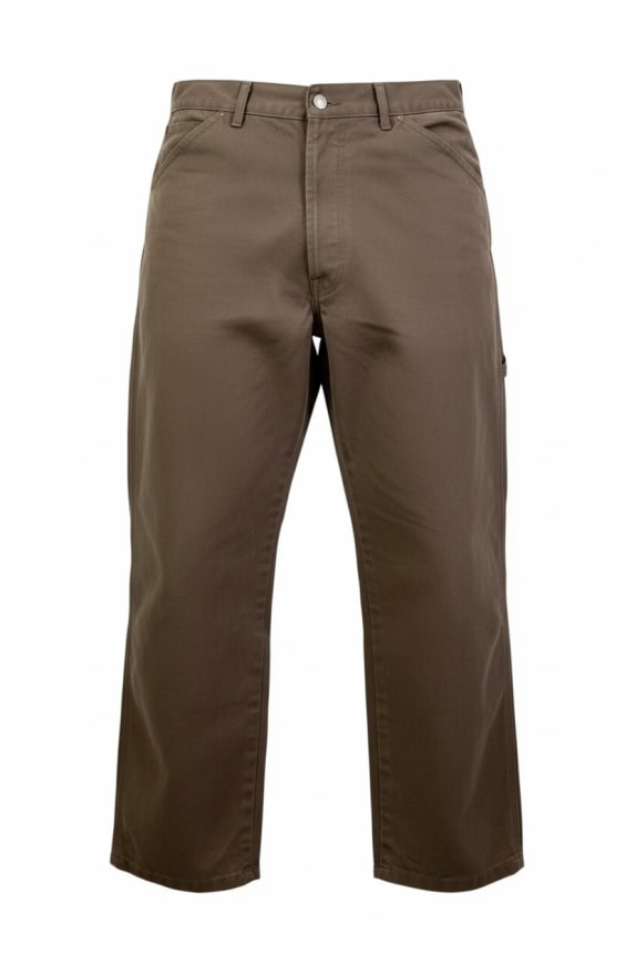 QUALITY TAG ITALY ΠΑΝΤΕΛΟΝΙ CHINO WORKWEAR VINTAGE ΚΑΦΕ ΑΝΔΡΙΚΟ MEDIUM / TAG 50