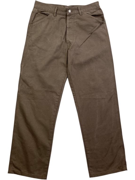 QUALITY TAG ITALY ΠΑΝΤΕΛΟΝΙ CHINO WORKWEAR VINTAGE ΚΑΦΕ ΑΝΔΡΙΚΟ MEDIUM / TAG 50