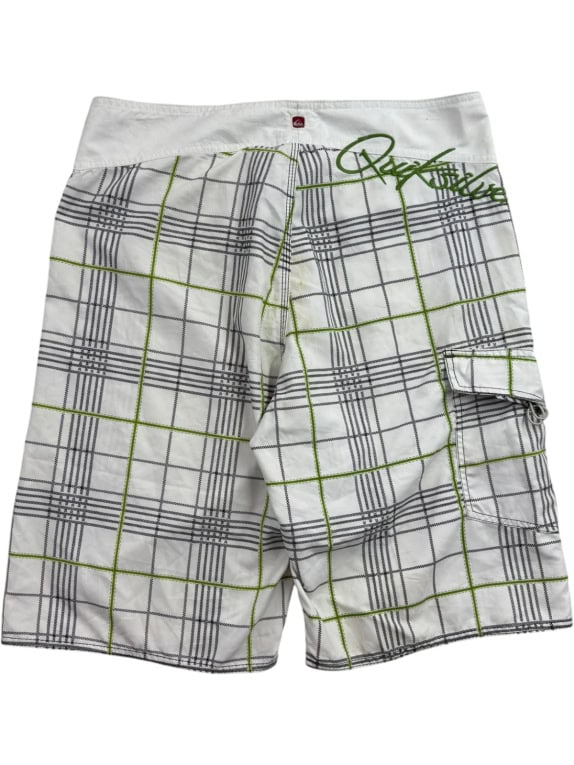 QUIKSILVER BOARDSHORTS SURF WHITE ΑΝΤΡΙΚΟ PRE OWNED