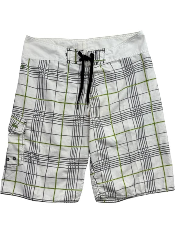 QUIKSILVER BOARDSHORTS SURF WHITE ΑΝΤΡΙΚΟ PRE OWNED