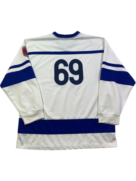R2 ATHLETIC HOODIE RACING ΛΕΥΚΟ ΜΠΛΕ ΑΝΤΡΙΚΟ PRE OWNED L