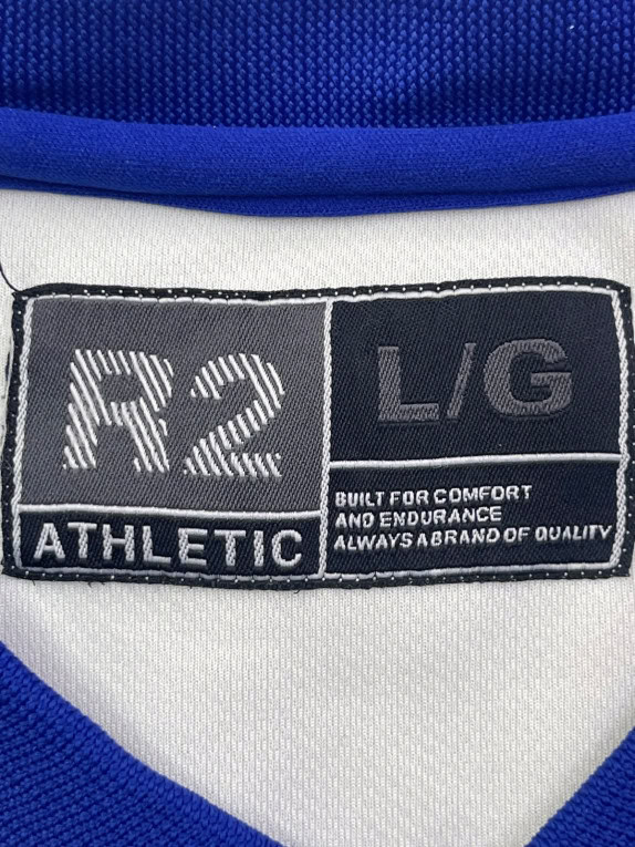 R2 ATHLETIC HOODIE RACING ΛΕΥΚΟ ΜΠΛΕ ΑΝΤΡΙΚΟ PRE OWNED L