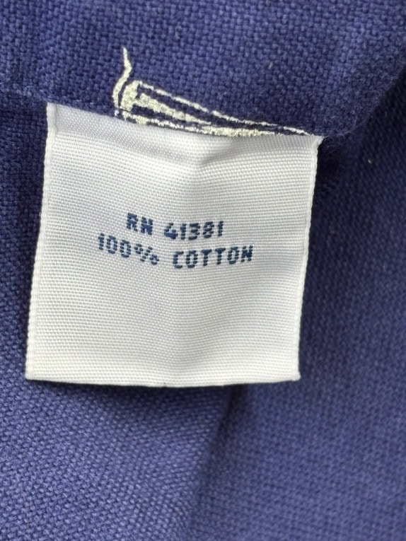 RALPH LAUREN ΚΟΝΤΟΜΑΝΙΚΟ ΠΟΥΚΑΜΙΣΟ GRAPHIC NAVY ΑΝΤΡΙΚΟ PRE OWNED S