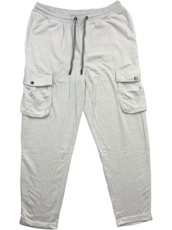 RALPH LAUREN Παντελόνι Cargo Custom Slim Fit Λευκό Ανδρικό XL