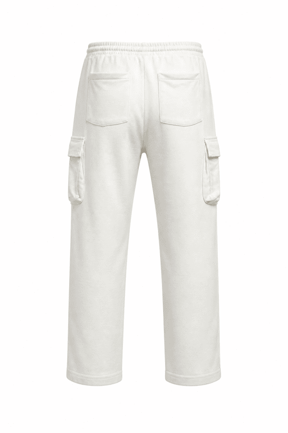 RALPH LAUREN ΠΑΝΤΕΛΟΝΙ CARGO MINIMAL OFF WHITE ΑΝΤΡΙΚΟ PRE OWNED L