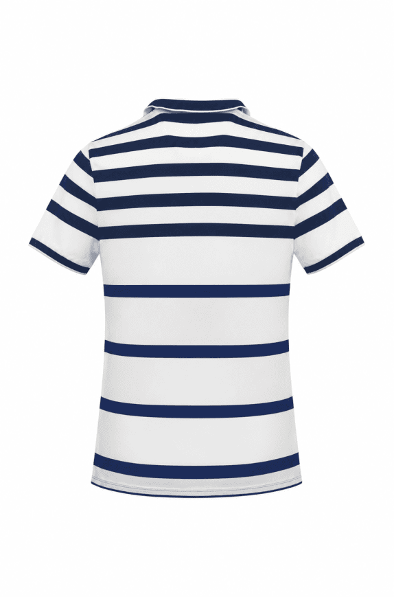 RALPH LAUREN POLO SHIRT STRIPED NAVY ΛΕΥΚΟ ΑΝΤΡΙΚΟ PRE OWNED S