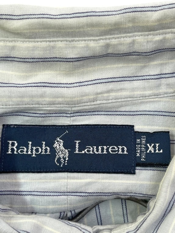 RALPH LAUREN ΠΟΥΚΑΜΙΣΟ BUTTON DOWN CLASSIC ΓΑΛΑΖΙΟ ΑΝΤΡΙΚΟ PRE OWNED XL