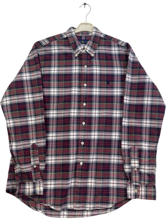 RALPH LAUREN ΠΟΥΚΑΜΙΣΟ BUTTON DOWN CLASSIC MULTICOLOR ΑΝΤΡΙΚΟ PRE OWNED L