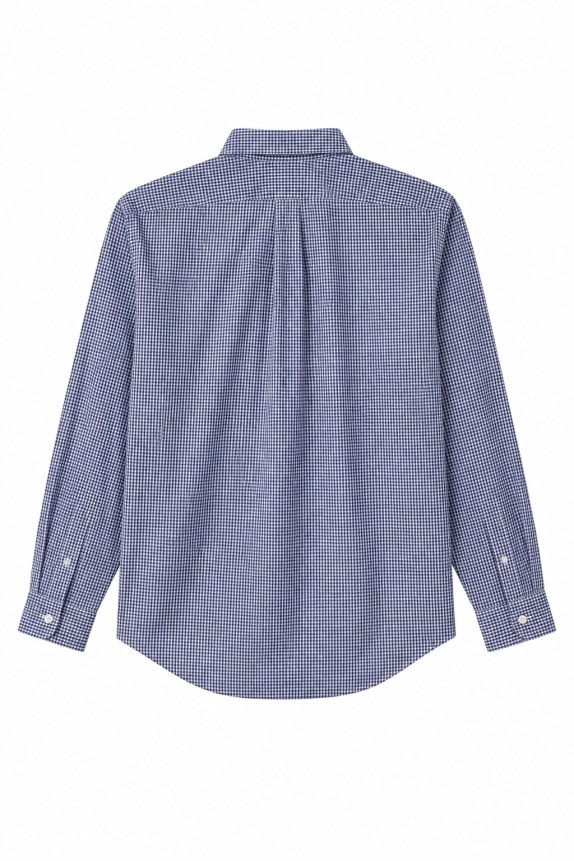 RALPH LAUREN CAMICIA CHECK BLU UOMO PRE OWNED XL