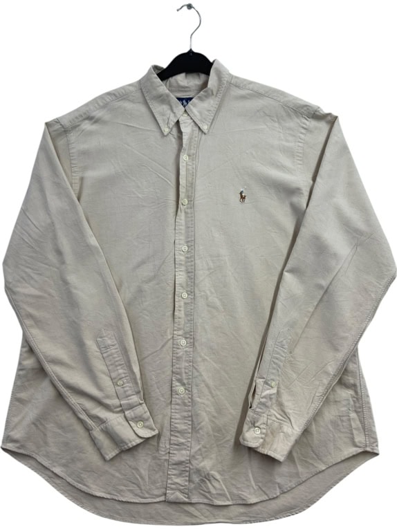 RALPH LAUREN ΠΟΥΚΑΜΙΣΟ CLASSIC BEIGE ΑΝΤΡΙΚΟ PRE OWNED XL