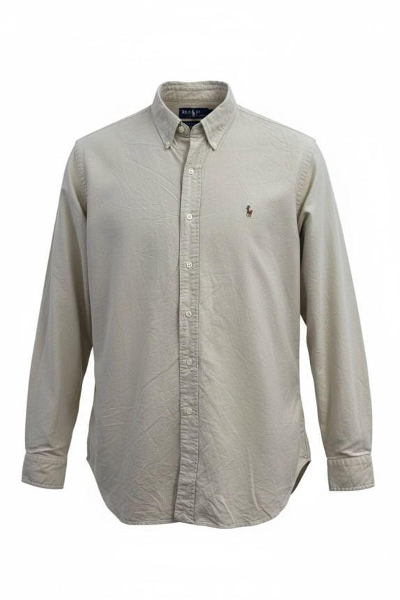 RALPH LAUREN ΠΟΥΚΑΜΙΣΟ CLASSIC BEIGE ΑΝΤΡΙΚΟ PRE OWNED XL