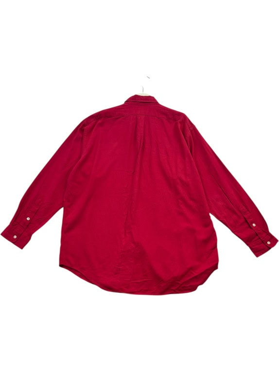 RALPH LAUREN ΠΟΥΚΑΜΙΣΟ CLASSIC ΚΟΚΚΙΝΟ ΑΝΤΡΙΚΟ PRE OWNED L