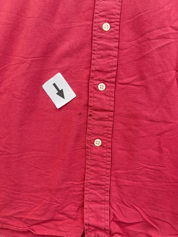 RALPH LAUREN ΠΟΥΚΑΜΙΣΟ CLASSIC ΚΟΚΚΙΝΟ ΑΝΤΡΙΚΟ PRE OWNED XXL