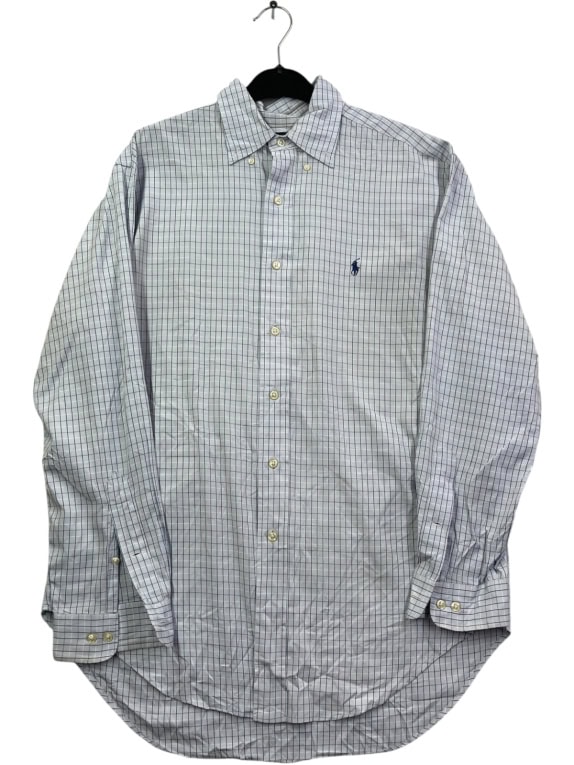 RALPH LAUREN ΠΟΥΚΑΜΙΣΟ CLASSIC ΛΕΥΚΟ ΑΝΤΡΙΚΟ PRE OWNED