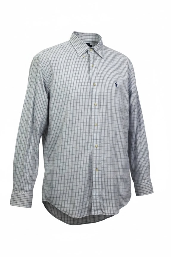 RALPH LAUREN ΠΟΥΚΑΜΙΣΟ CLASSIC ΛΕΥΚΟ ΑΝΤΡΙΚΟ PRE OWNED