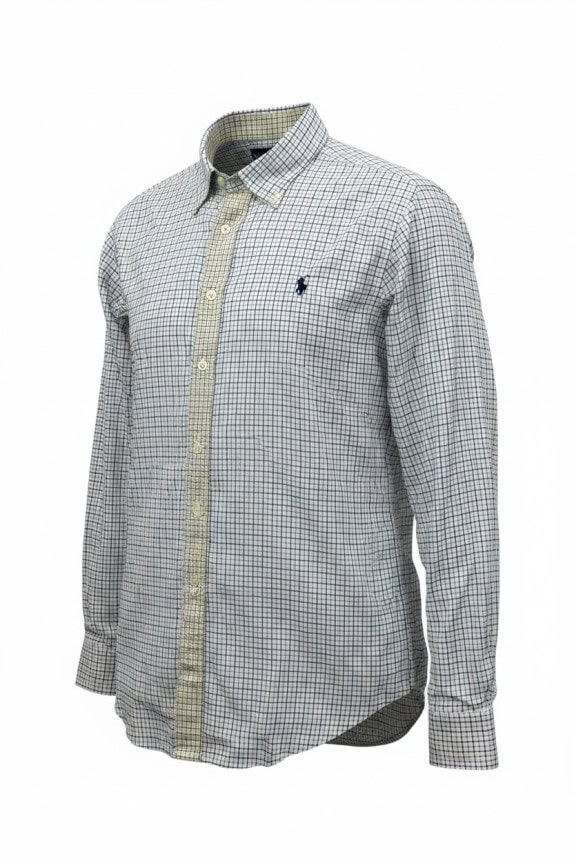 RALPH LAUREN ΠΟΥΚΑΜΙΣΟ CLASSIC ΛΕΥΚΟ ΚΑΡΟ ΑΝΤΡΙΚΟ PRE OWNED XL