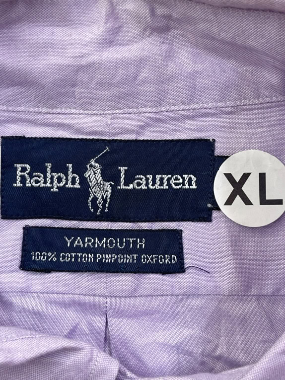 RALPH LAUREN ΠΟΥΚΑΜΙΣΟ CLASSIC ΛΙΛΑ ΑΝΤΡΙΚΟ PRE OWNED XL