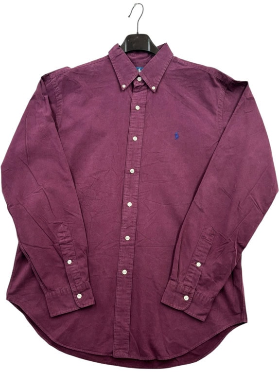 RALPH LAUREN ΠΟΥΚΑΜΙΣΟ CLASSIC ΜΠΟΡΝΤΟ ΑΝΤΡΙΚΟ PRE OWNED L