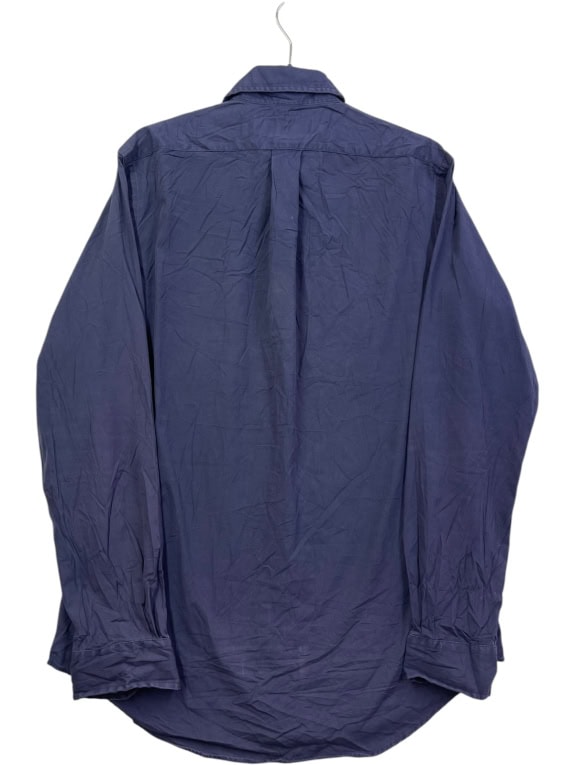 RALPH LAUREN SHIRT CLASSIC NAVY MENS PRE OWNED S