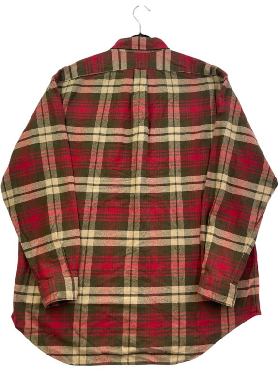 RALPH LAUREN ΠΟΥΚΑΜΙΣΟ ΚΑΡΟ ΚΟΚΚΙΝΟ ΛΑΔΙ ΜΠΕΖ ΑΝΤΡΙΚΟ PRE OWNED L