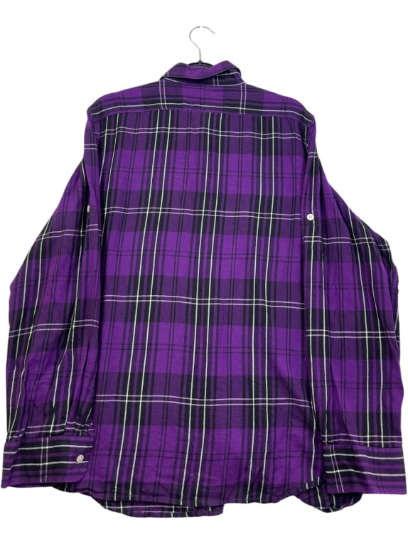 RALPH LAUREN ΠΟΥΚΑΜΙΣΟ ΚΑΡΟ VINTAGE ΜΟΒ ΓΥΝΑΙΚΕΙΟ XL pre-owned