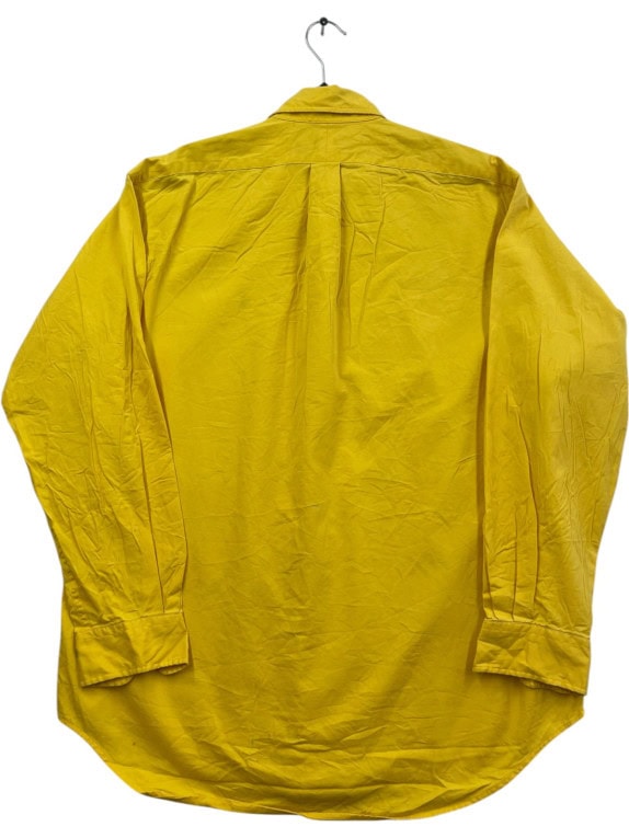 RALPH LAUREN ΠΟΥΚΑΜΙΣΟ ΚΛΑΣΙΚΟ ΚΙΤΡΙΝΟ ΑΝΤΡΙΚΟ PRE OWNED M