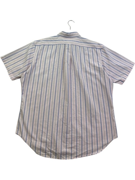 RALPH LAUREN ΠΟΥΚΑΜΙΣΟ ΚΛΑΣΙΚΟ ΛΕΥΚΟ ΡΙΓΕ ΑΝΤΡΙΚΟ PRE OWNED XL