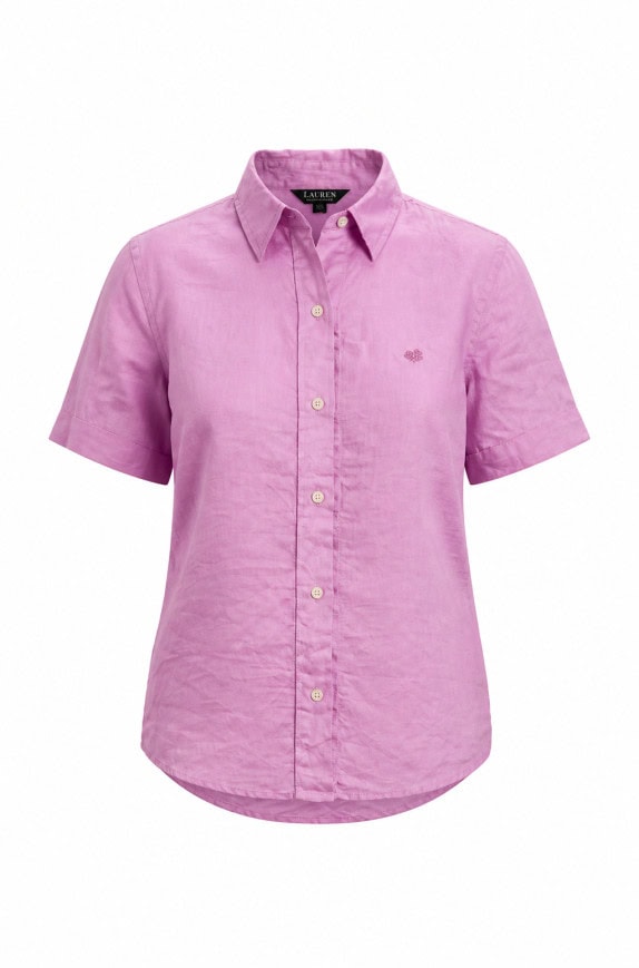 RALPH LAUREN ΠΟΥΚΑΜΙΣΟ MINIMAL PINK ΓΥΝΑΙΚΕΙΟ PRE OWNED S