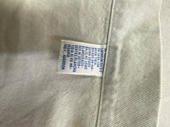 RALPH LAUREN OXFORD CASUAL SHIRT EMBROIDERED LOGO GREY UNISEX XL