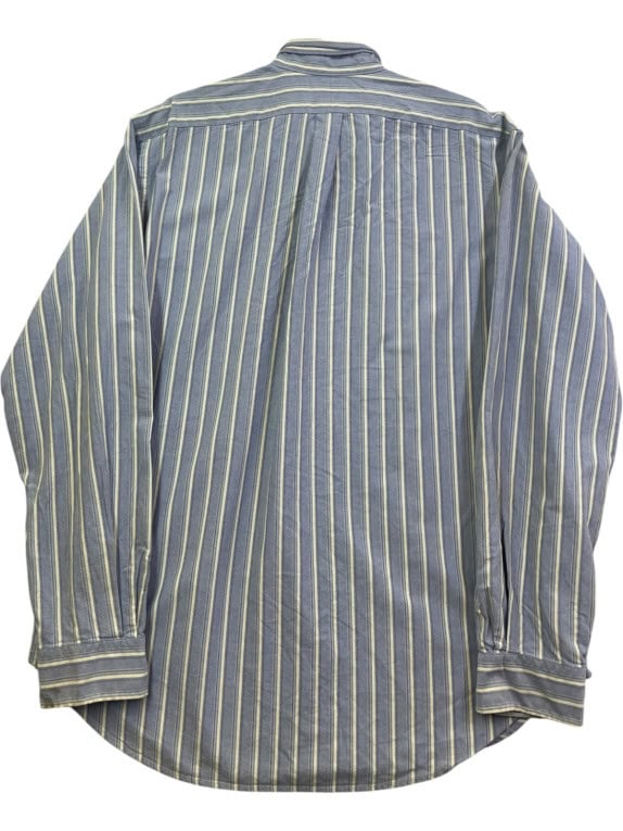 RALPH LAUREN ΠΟΥΚΑΜΙΣΟ ΡΙΓΕ CLASSIC FIT ΜΠΛΕ ΑΝΤΡΙΚΟ PRE OWNED L