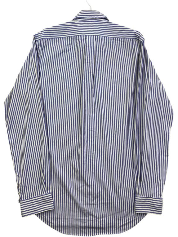 RALPH LAUREN Πουκάμισο Ριγέ Logo Μπλε Unisex S