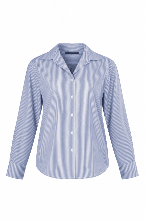 RALPH LAUREN ΠΟΥΚΑΜΙΣΟ ΡΙΓΕ ΜΠΛΕ ΓΥΝΑΙΚΕΙΟ PRE OWNED M