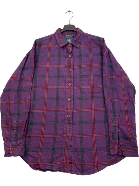 RALPH LAUREN ΠΟΥΚΑΜΙΣΟ VINTAGE ΜΩΒ ΓΥΝΑΙΚΕΙΟ L pre-owned
