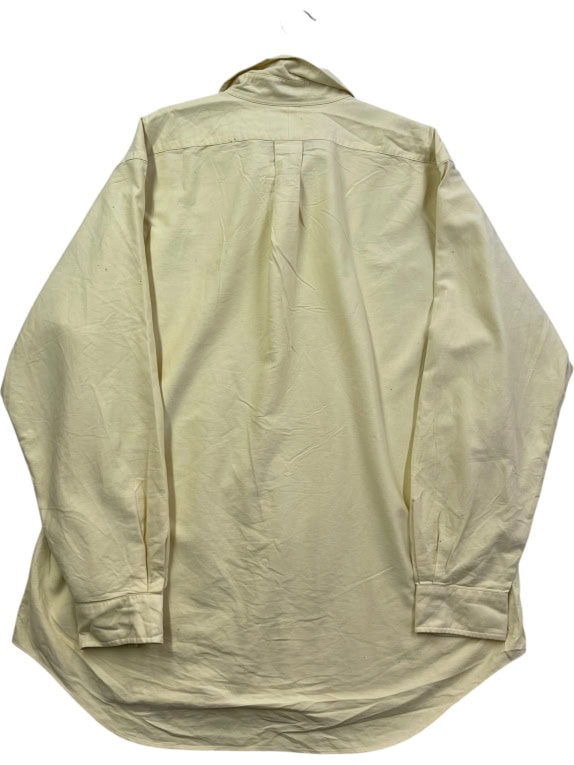 RALPH LAUREN Yarmouth Shirt Logo Yellow UNISEX XL