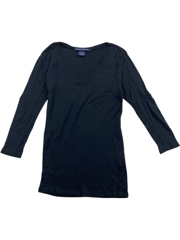 Ralph Lauren Sport Top a maniche lunghe nero da donna S