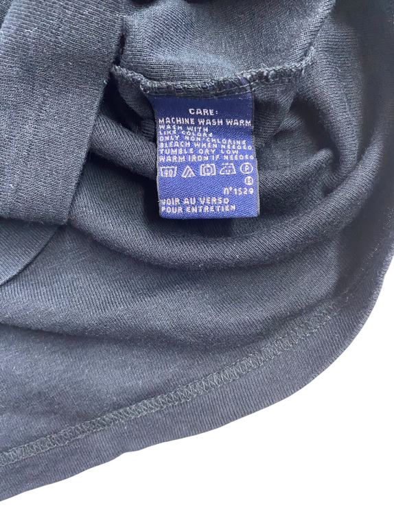 Ralph Lauren Sport Top a maniche lunghe nero da donna S