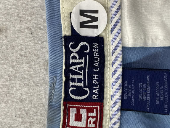 RALPH LAUREN ΒΕΡΜΟΥΔΑ CHINO ΜΠΛΕ ΑΝΤΡΙΚΟ PRE OWNED