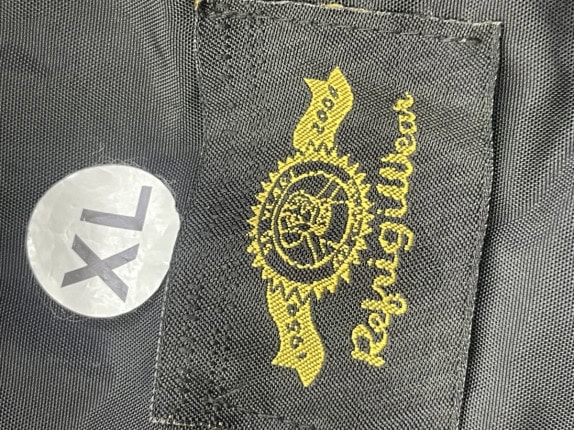 2000s REFRIGIWEAR ΜΠΟΥΦΑΝ ΜΕ ΚΟΥΚΟΥΛΑ UTILITY ΜΑΥΡΟ ΑΝΤΡΙΚΟ PRE OWNED XL