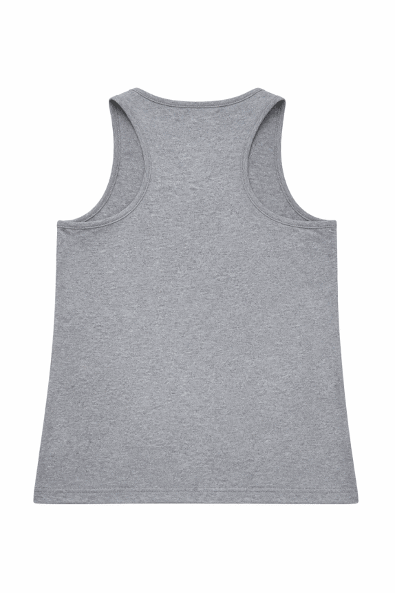 90s REEBOK TANK TOP MINIMAL GREY WOMEN PRE OWNED L