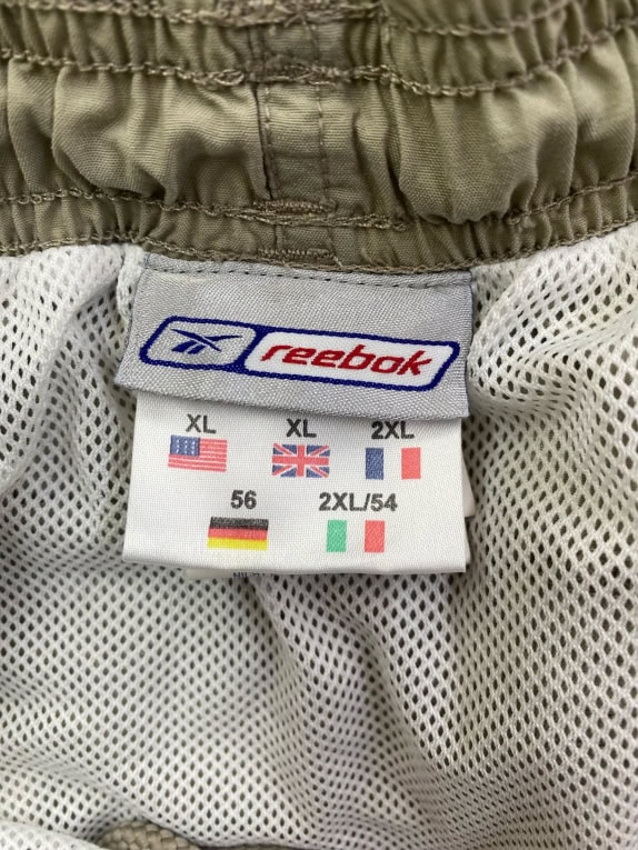 REEBOK ΑΘΛΗΤΙΚΗ ΒΕΡΜΟΥΔΑ VINTAGE ΜΕ ΛΟΓΟΤΥΠΟ ΛΑΔΙ UNISEX XL