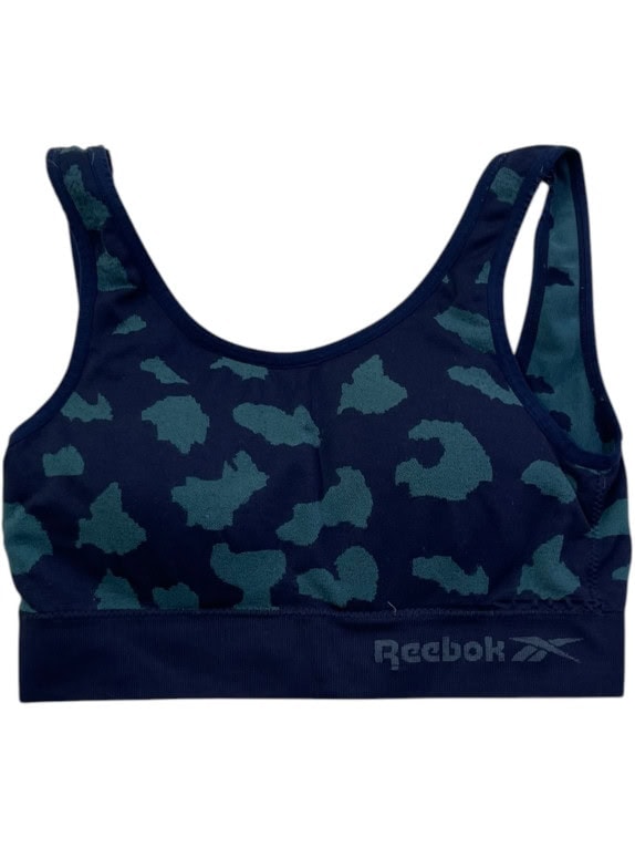 REEBOK BRA TOP CAMO SPORTSWEAR NAVY ΓΥΝΑΙΚΕΙΟ PRE OWNED S