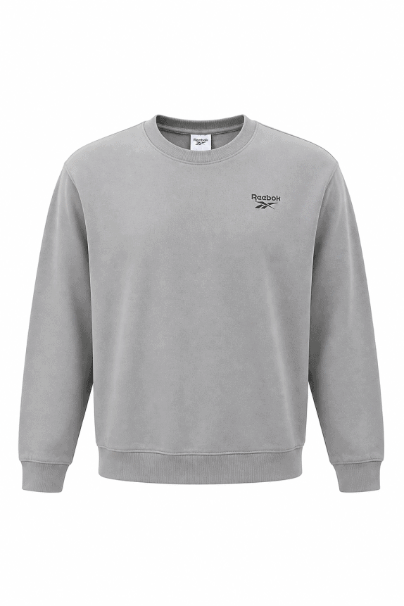REEBOK CREWNECK MINIMAL ΓΚΡΙ ΑΝΤΡΙΚΟ PRE OWNED L